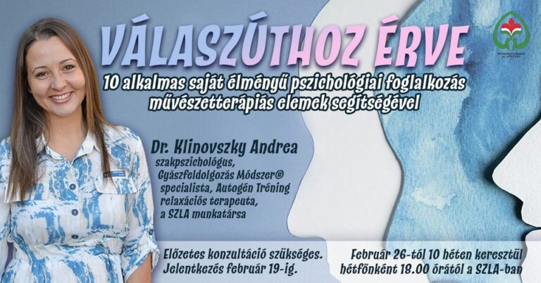 Válaszúthoz érve – 10 alkalmas saját élményű pszichológiai foglalkozás