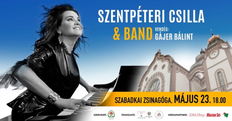 Szentpéteri Csilla & Band koncert a szabadkai zsinagógában (2024.05.23)