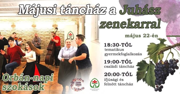 Májusi táncház a Juhász zenekarral