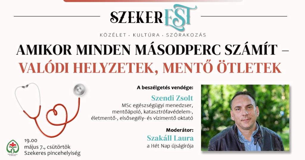 SzekerEST — Amikor minden másodperc számít – Valódi helyzetek, mentő ötletek