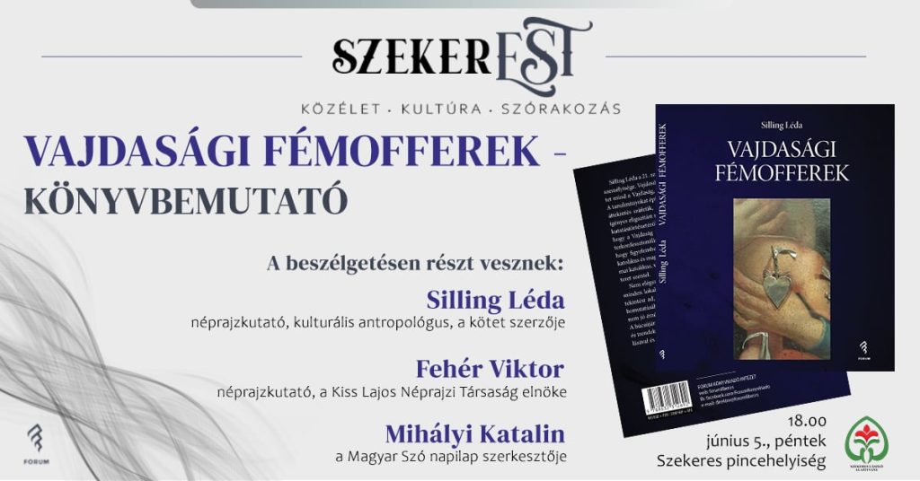 SzekerEST — Vajdasági fémofferek (könyvbemutató)