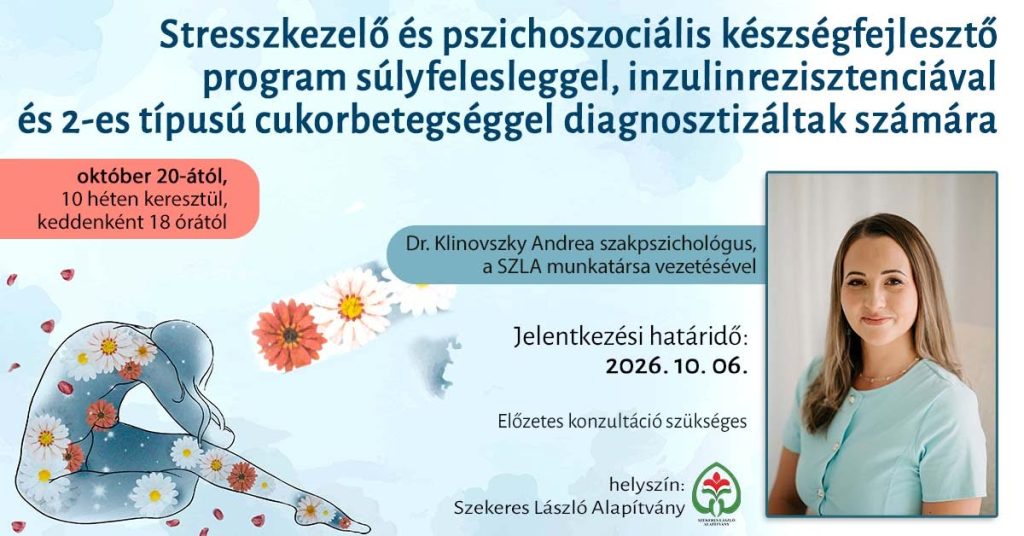 Egyensúlyban – Pszichológiai támogató program a metabolikus egészségért (2026.10.20.)