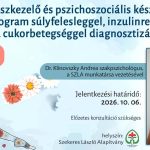 Egyensúlyban – Pszichológiai támogató program a metabolikus egészségért (2026.10.20.)